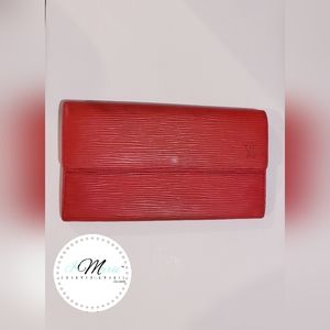 LOUIS VUITTON. Pochette Port Mon Wallet